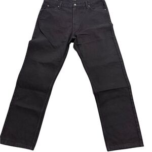 Wrangler Five Star Heritage Men's Black Denim Jeans 38x32 NWT